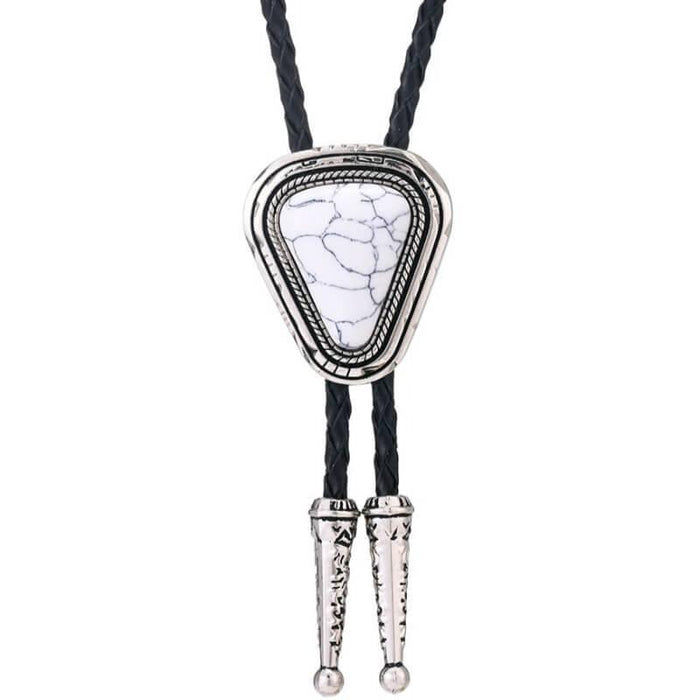 White Bolo Tie