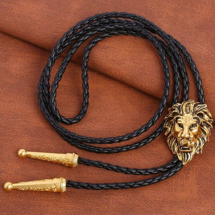 Lion Bolo Tie