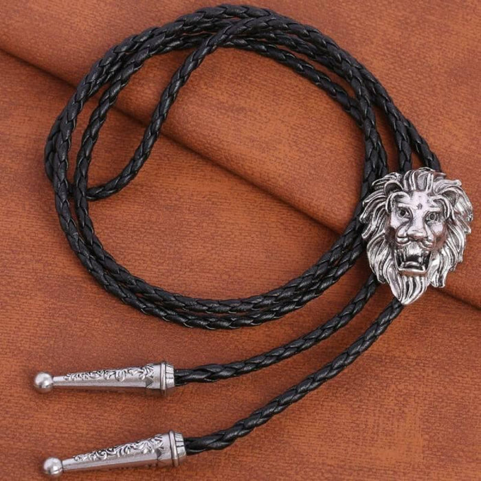 Lion Bolo Tie