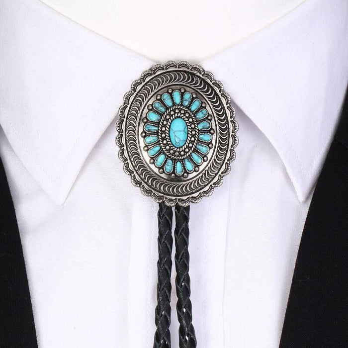 Turquoise Cowboy Tie