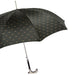 elegant men's umbrella cane with derby handle 
