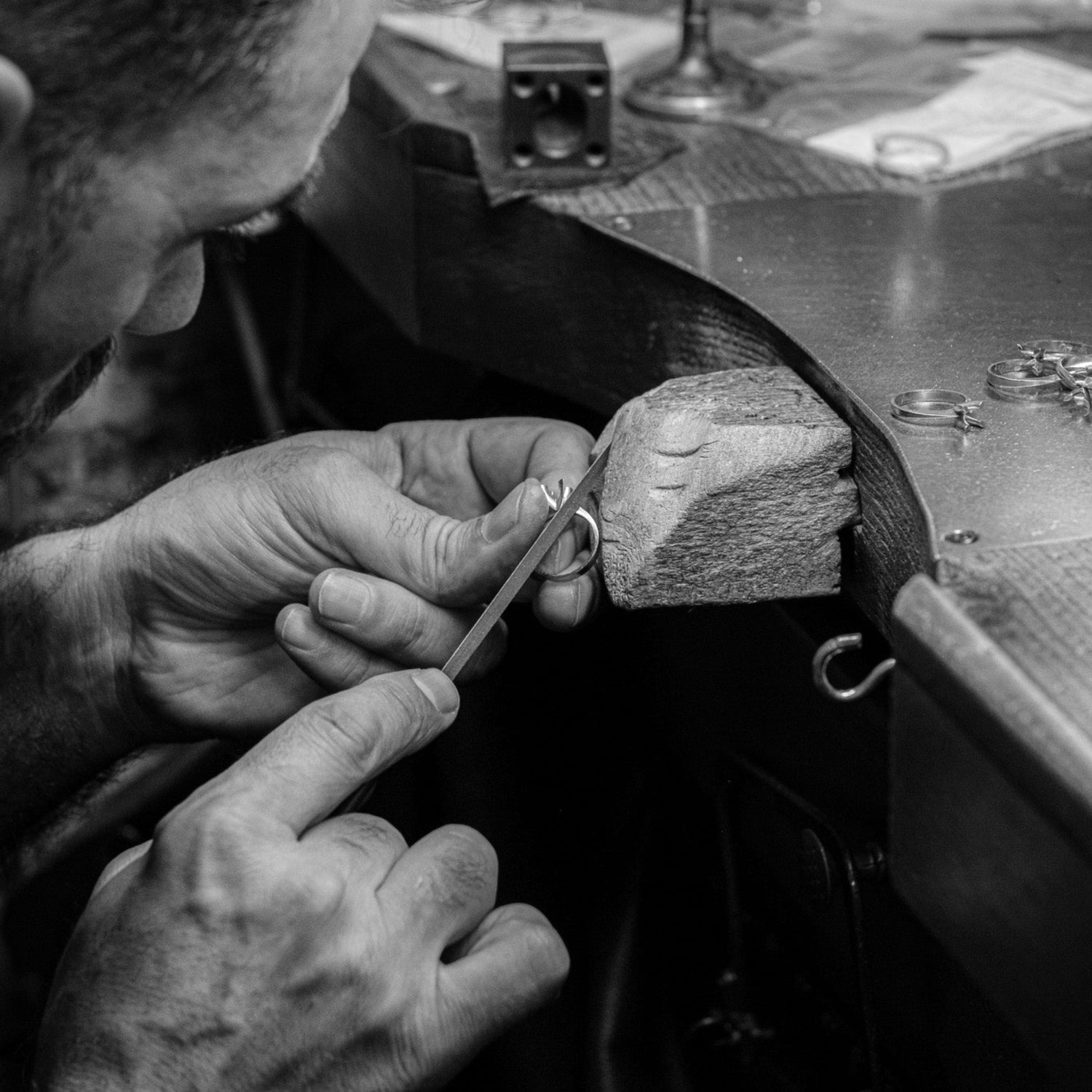 jeweler craftsmanship to create beautiful, meaningful pieces