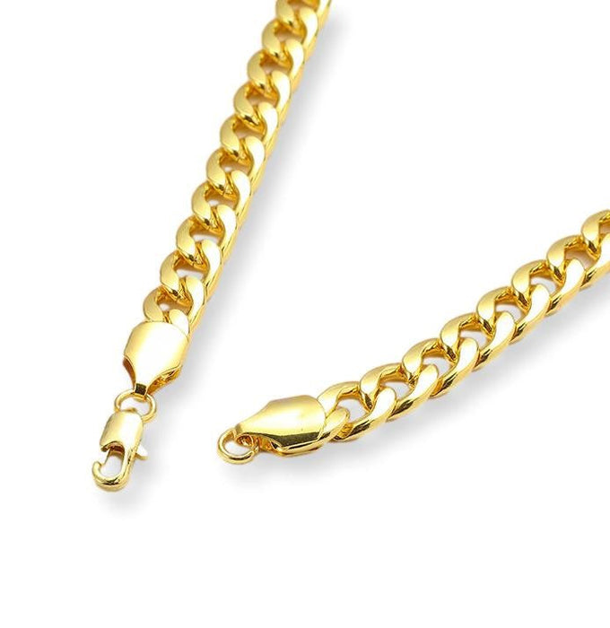 Cuban Bracelet | 18K Gold 5mm