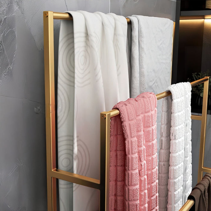 Bath Towel Rack – 3-Tier Modern Wall-Mounted Towel Organizer