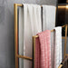 Bath Towel Rack – 3-Tier Modern Wall-Mounted Towel Organizer