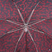 Red Camouflage Umbrella With Studs on the Handle, Leather