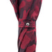 Red Camouflage Umbrella With Studs on the Handle, Leather