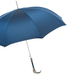 Silver Fish Handle Blue Umbrella, Luxury Design