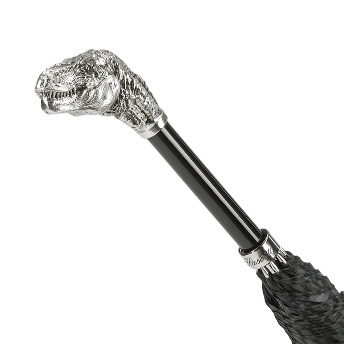 Silver T-Rex Umbrella, Fancy Umbrella for Men Handcrafted