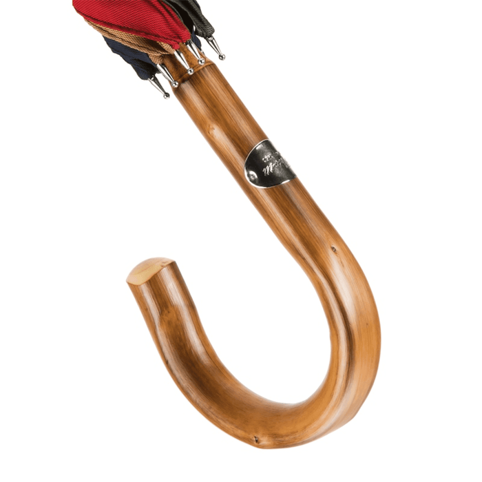 Solid Chestnut Handle-Shaft Multicolor Bespoke Umbrella