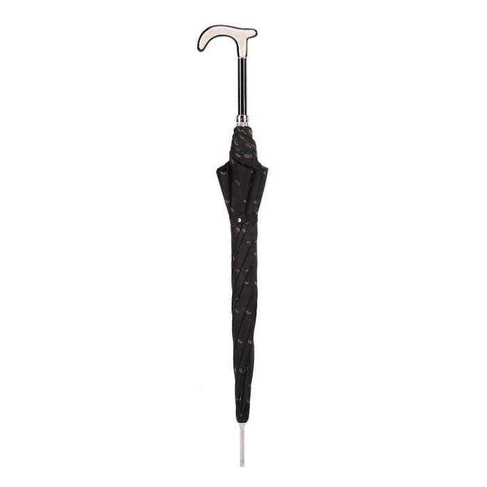 Umbrella Cane Walking Stick for Men, Luxury Derby Design