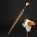 Whimsical Exclusive Jack Russell Handle Beige Umbrella