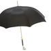 White Boxer Man Handle black Canopy Umbrella