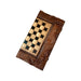 Hand-carved luxury backgammon set