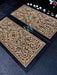 Exclusive acrylic stone backgammon with intricate carving