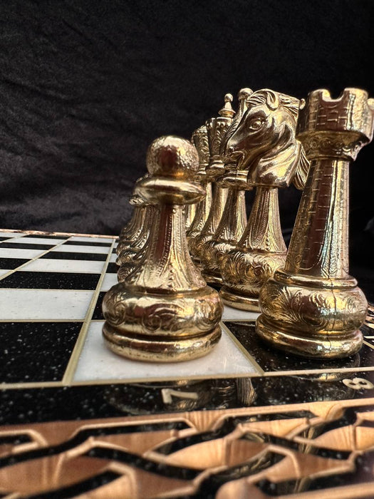 Premium Quality Set of Large Chess Pieces, Chessmen