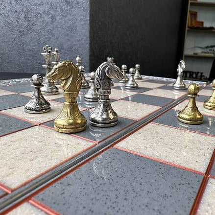 Sophisticated Handcrafted Chess Pieces