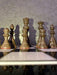 Limited Edition Set of Large Stone Chess Pieces