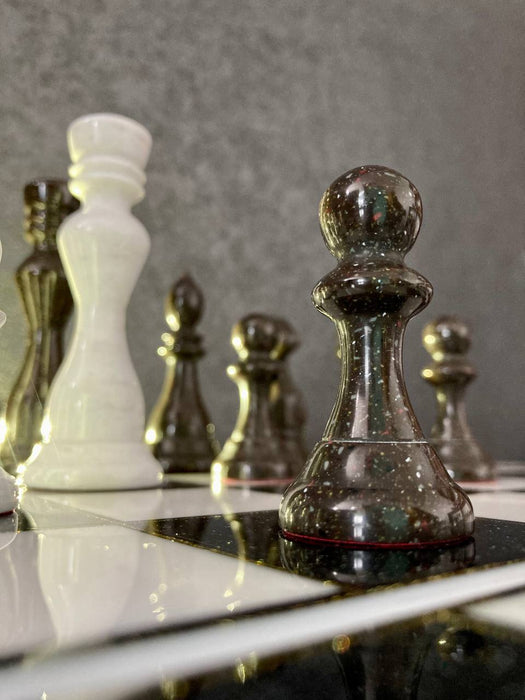 Handcrafted Large Stone Chess Set