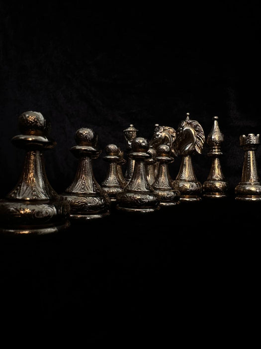 Jumbo Chessmen and Chess Pieces Set