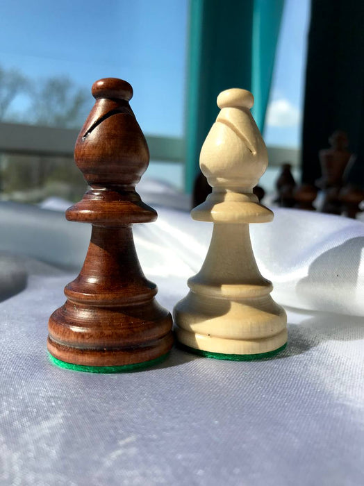 Giant Wooden Chess Piece Set