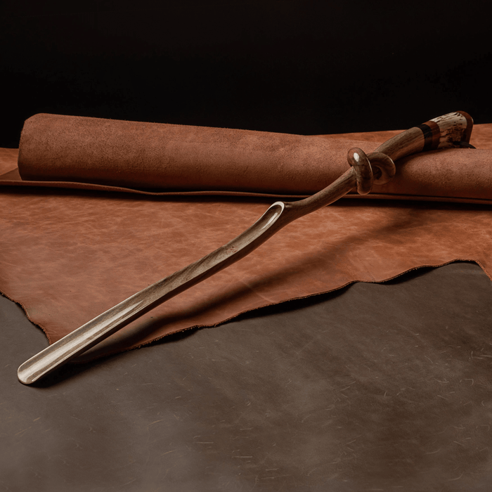 Luxury Long Wooden Shoehorn For Seniors