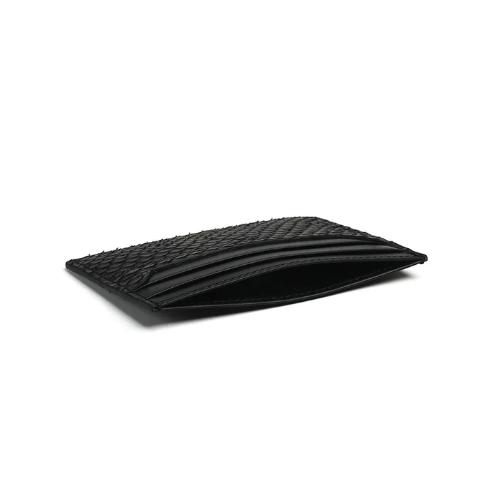 premium python skin wallet slim design