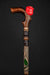 Unique Stunning Design Walking Stick Cane Rose, Hand-Painted