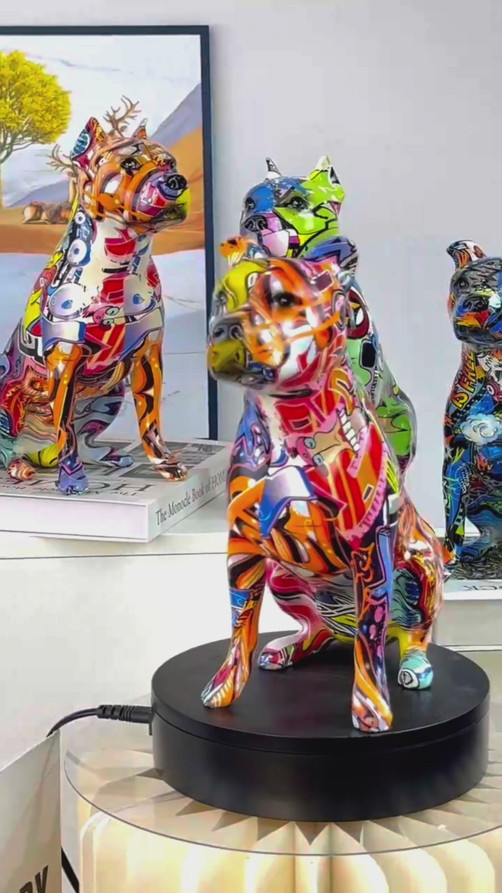 Staffordshire Terrier Statue