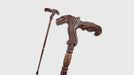 Ergonomic handle dinosaur walking cane