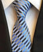 Mens Pink Striped Silk Tie for Classy Formal Occasions