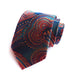 Teal Silk Paisley Tie for Classy Men Elegant Accessory for Any Occasion