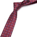 Red Square Skinny Tie for Men - Classy Stylish Accessory