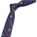 Striped Fancy Skinny Tie for Classy Men - Elegant Accessory for Any Occasion