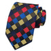 Colorful Checked Silk Tie for Classy Men