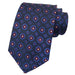 Round Diamond Silk Tie for Men - Elegant and Classy Accessory