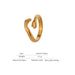 Elegant Design Golden Ring for Women