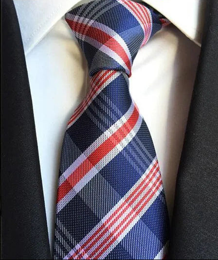 Mens Pink Striped Silk Tie for Classy Formal Occasions