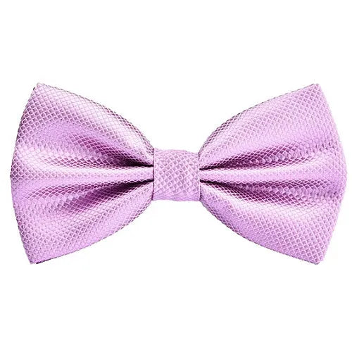 Deluxe Lavender Pre-Tied Bow Tie for Classy Men