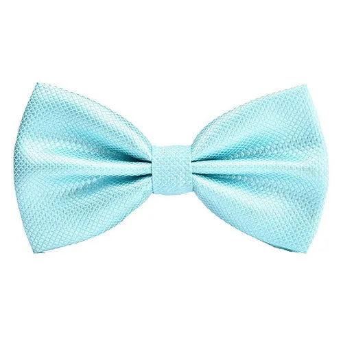 Turquoise Deluxe Pre-Tied Bow Tie for Classy Men