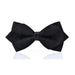 Black Paisley Pre-Tied Diamond Bow Tie for Classy Men