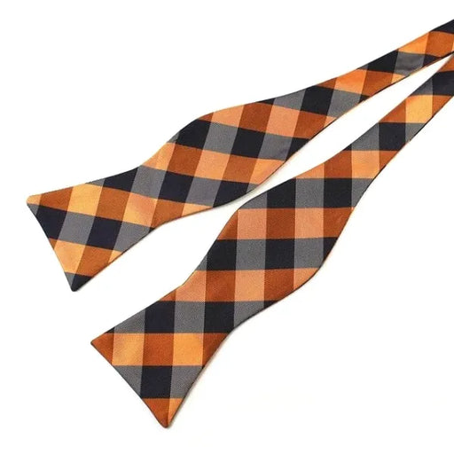 Traditional Silk Self-Tie Bow Tie for Men - Classy Formal Accessory