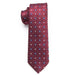 Red Square Skinny Tie for Men - Classy Stylish Accessory
