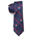 Striped Fancy Skinny Tie for Classy Men - Elegant Accessory for Any Occasion
