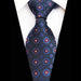 Round Diamond Silk Tie for Men - Elegant and Classy Accessory