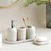 Luxury 5-Piece Bathroom Accessories Set – Elegant Spa-Inspired Decor