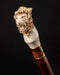 Walking Cane Handle Deer Bone - Lion King Limited Edition