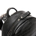 Designer Black PU Leather Fashion Backpack