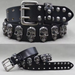 rock style leather belt