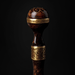 Handcrafted knob walking sticks